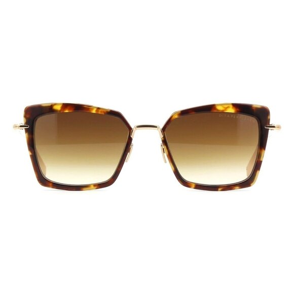 New DITA Perplexer Havana Square DTS405 02 Sunglasses Women - Picture 2 of 5